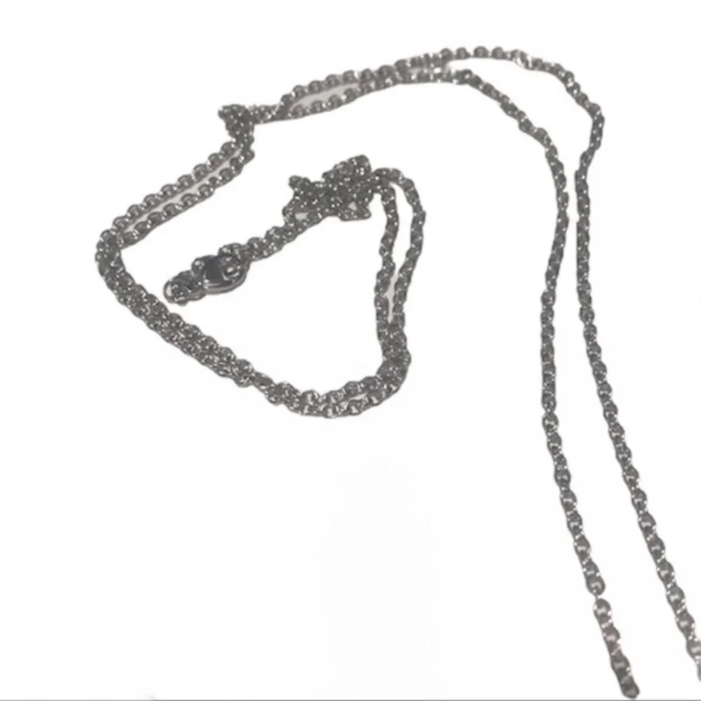 Handmade‎ boho repurposed silver stainless steel floral spoon pendant necklace
